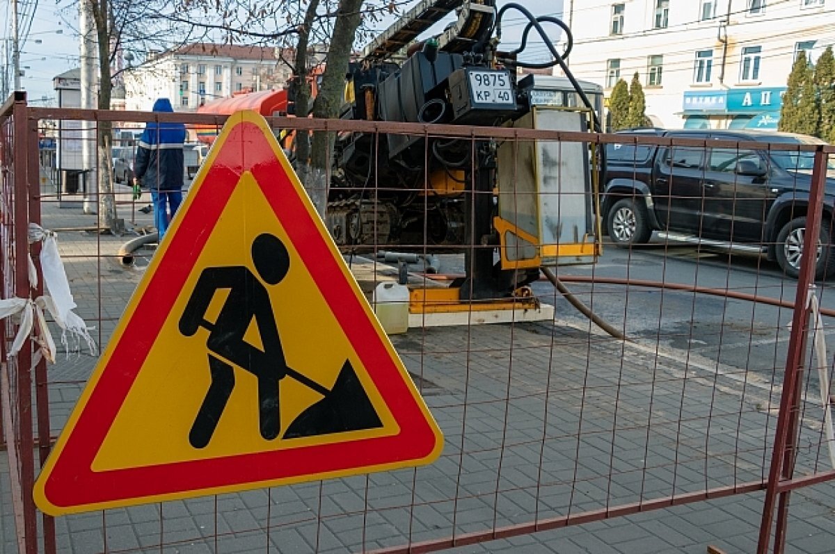    В центре Оленегорска смонтируют новые тротуары