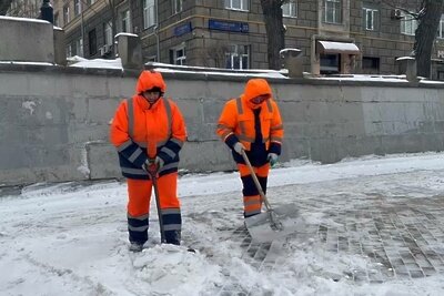    Городские службы ликвидируют последствия снегопада © Комплекс городского хозяйства города Москвы