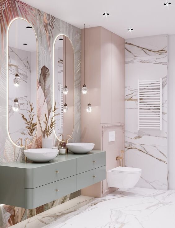 No es necesario hacer una renovación importante del baño para crear un baño.