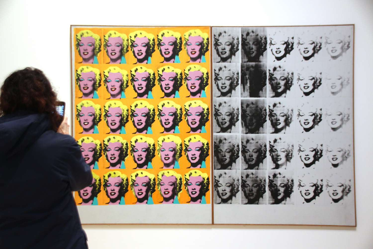 «Диптих Мэрилин» Энди Уорхол. Выставка.