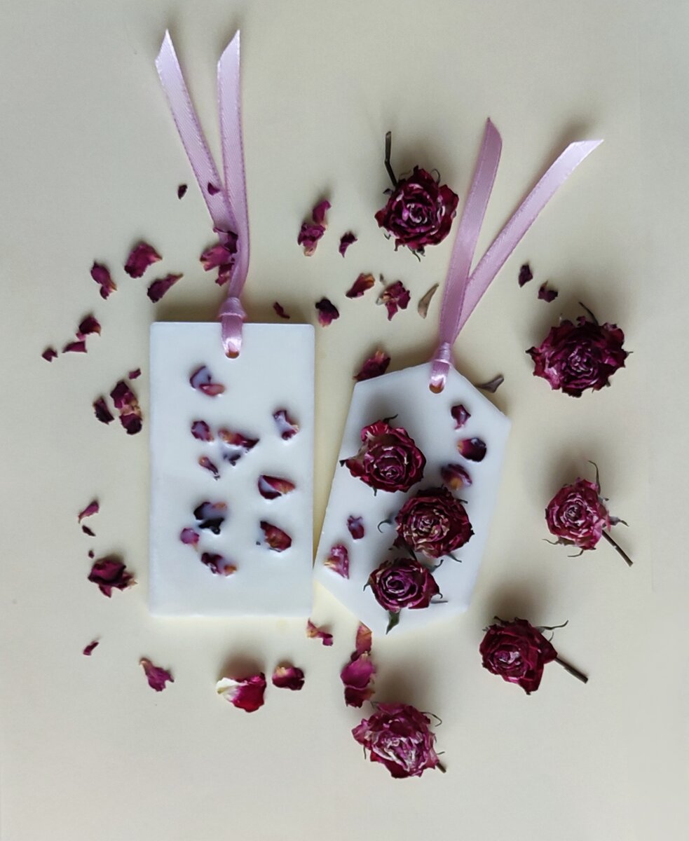 Флорентийские саше с лепестками и бутонами роз