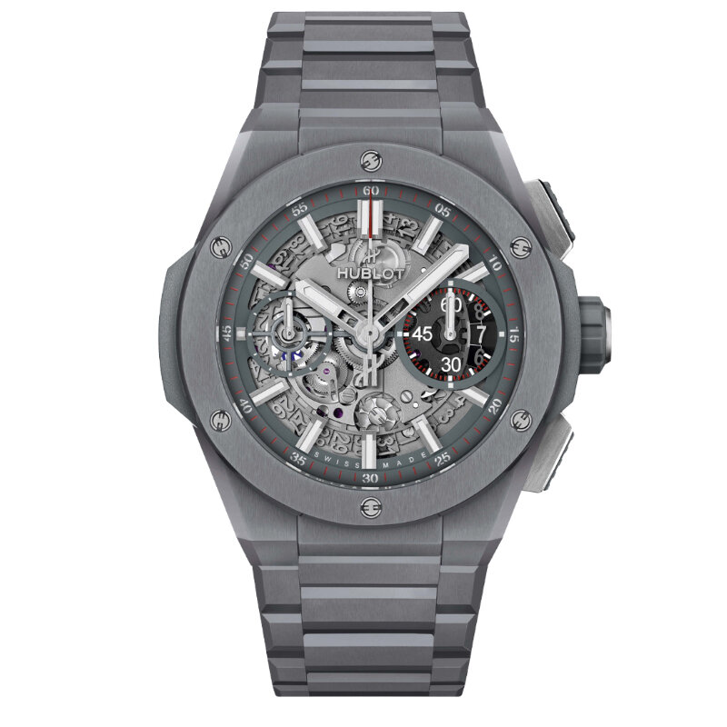 Часы Hublot Big Bang с 42 мм корпусом из керамики с хронографом Flyback