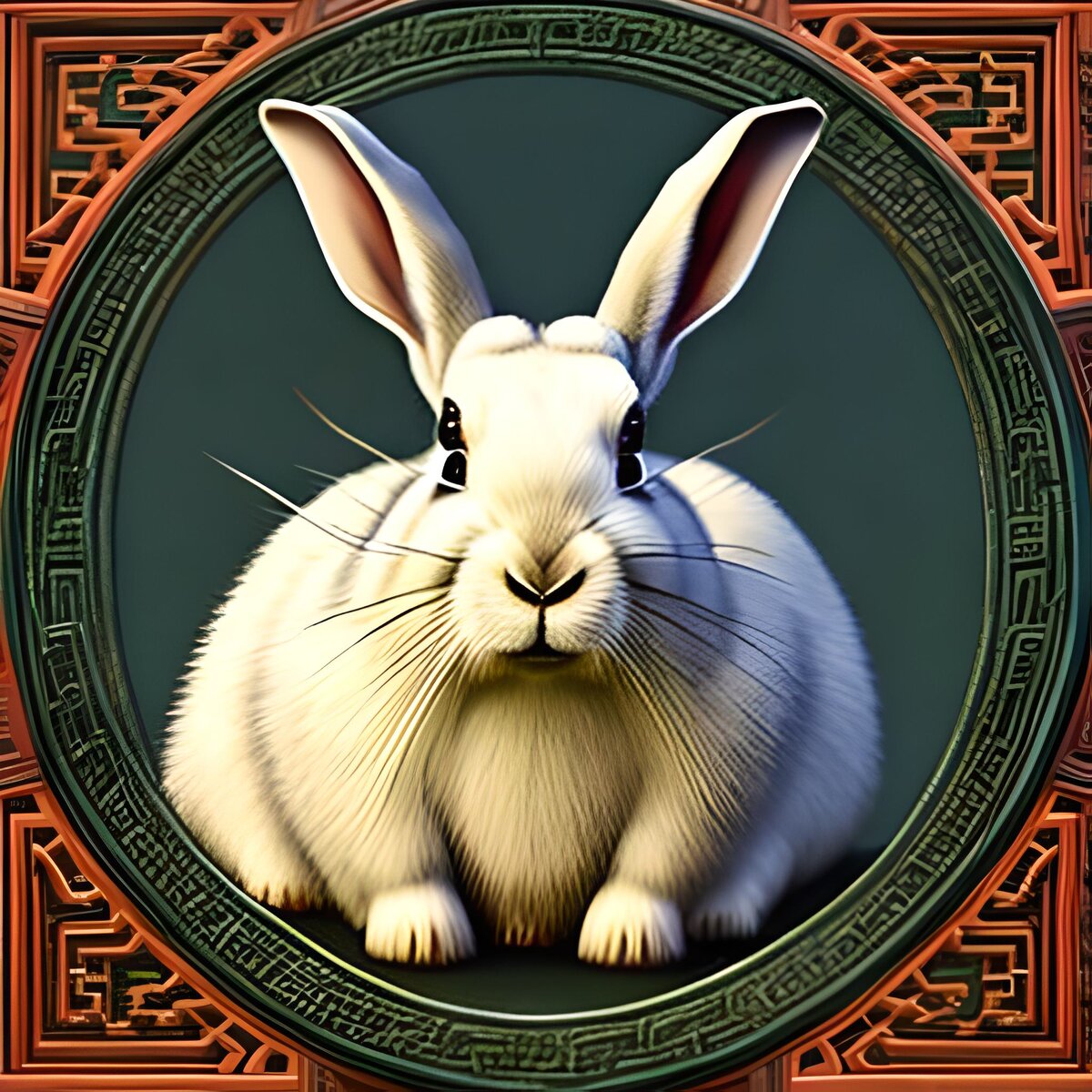 Знаки зодиака кролик года. Кролик знак зодиака. Кролик нейросеть. Кролик китайский гороскоп. Зайка нейросеть.