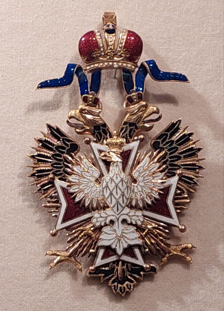 Орден Белого орла, фото автора статьи, 2023г.