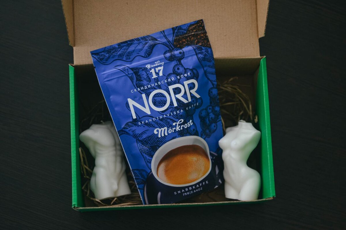 Коробочка моя, не от производителя кофе, к  сожалению...