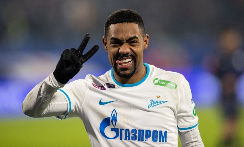    Бразилец Малком получил российское гражданство. Фото: ФК "Зенит" Санкт-Петербург