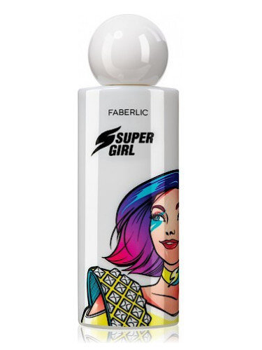 SuperGirl Faberlic — это аромат для женщин, он принадлежит к группе цветочные фруктовые. SuperGirl выпущен в 2019 году. Парфюмер: Daphné Bugey. Верхние ноты: Личи и Лайм; средние ноты: Роза, Пион, Черная смородина, Фрезия и Лесные ягоды; базовые ноты: Мускус и Древесные ноты.