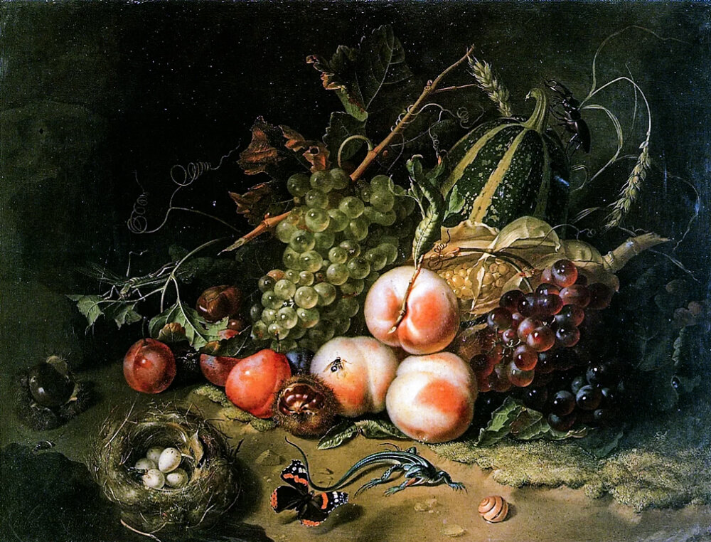 Рашель Рюйш "Натюрморт". Источник: https://artchive.ru/rachelruysch