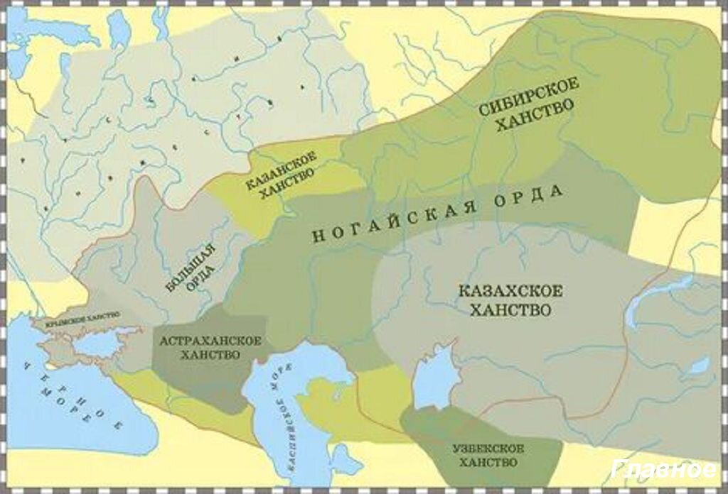 Золотая Орда. Изображение из открытых источников