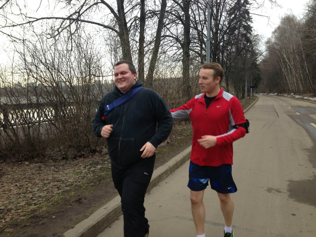 Фото с первого Паркового забега в России