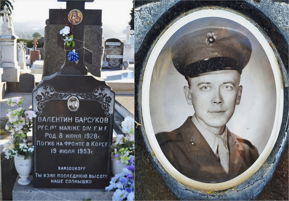 Могила Валентина Барсукова (John Maxwell, findagrave.com) 