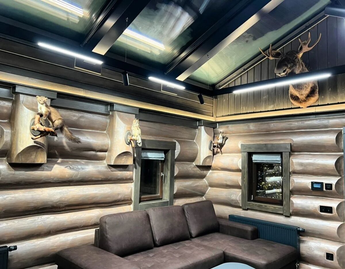 Диван приглашает отдохнуть после парной