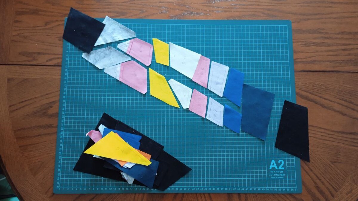 Раскладка блока.