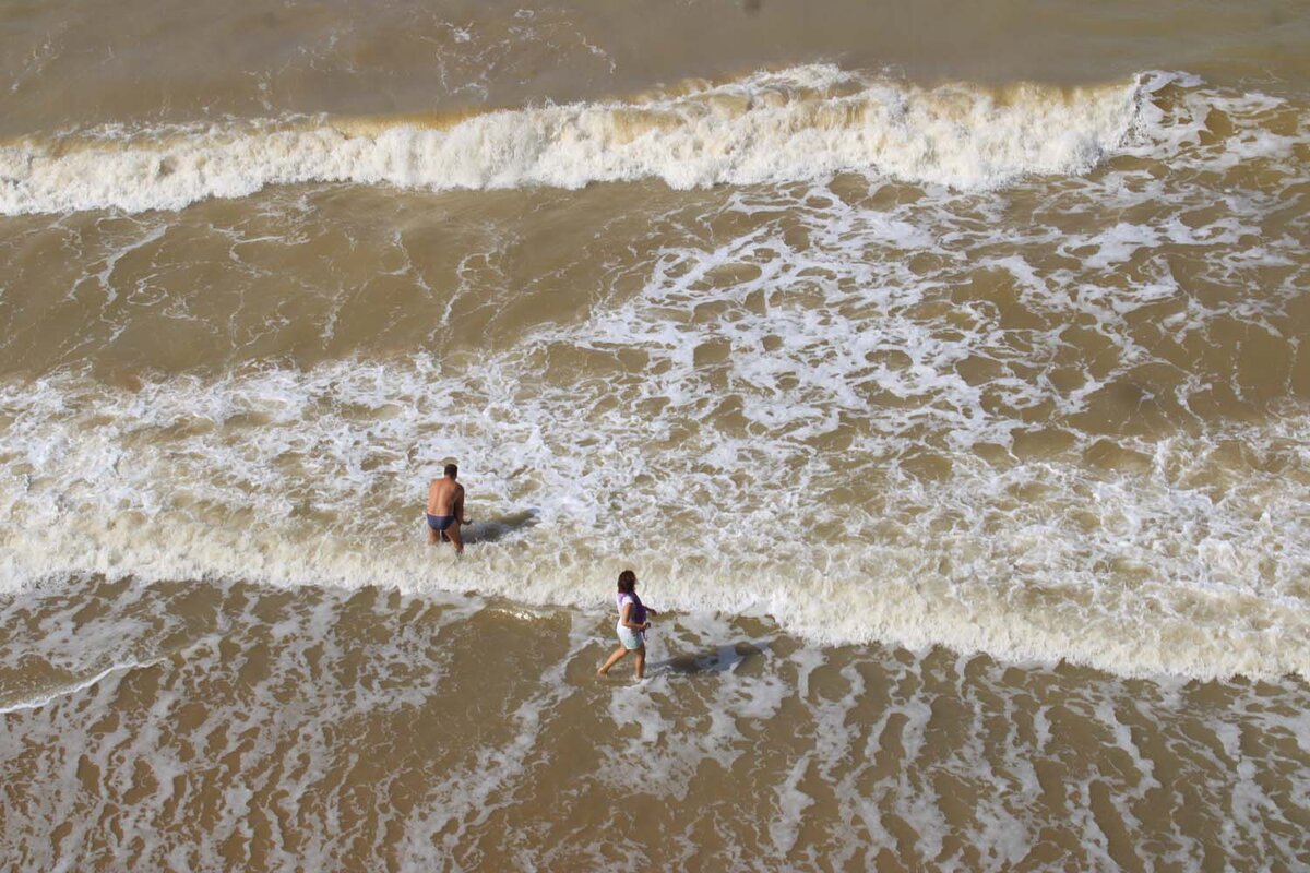 Да, волны, но все равно хорошо!