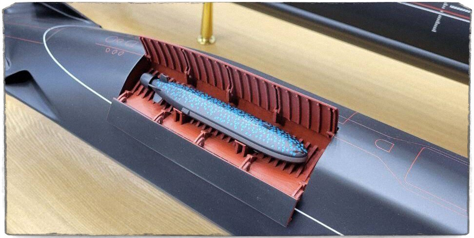 Источник: BMPD. В кадре "Суррогат-В", являющийся довольно крупной подлодкой. Вполне возможно, что он сможет выполнять роль "Посейдона" в той или иной степени.