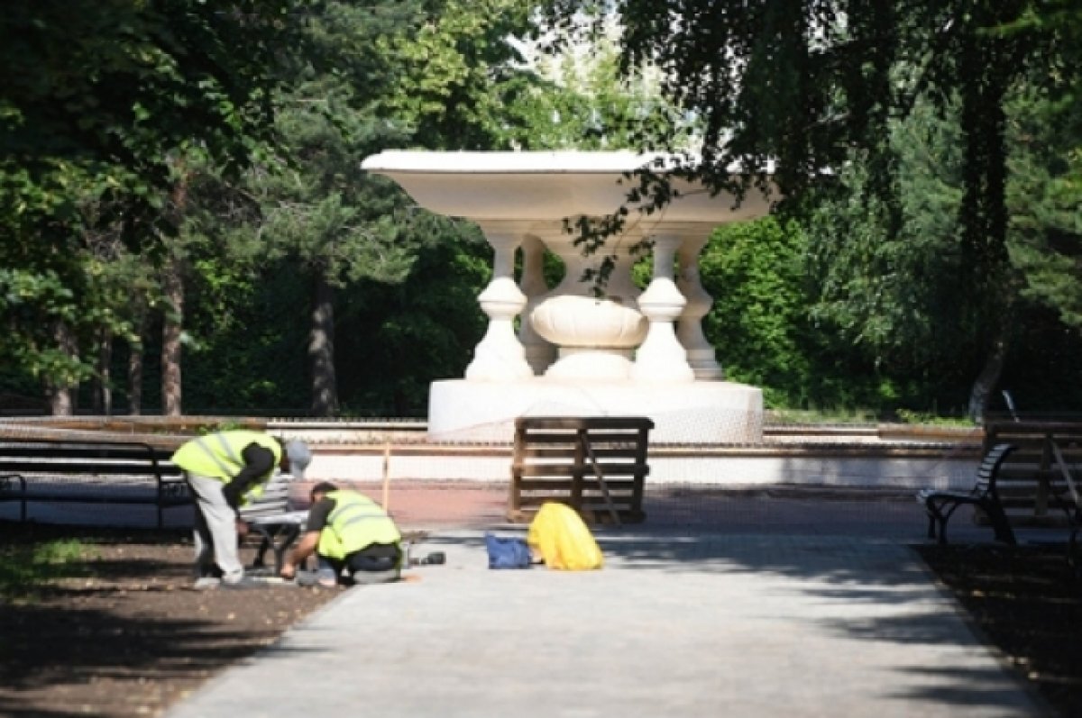   В «Саду рыбака» в Казани появится новый фонтан