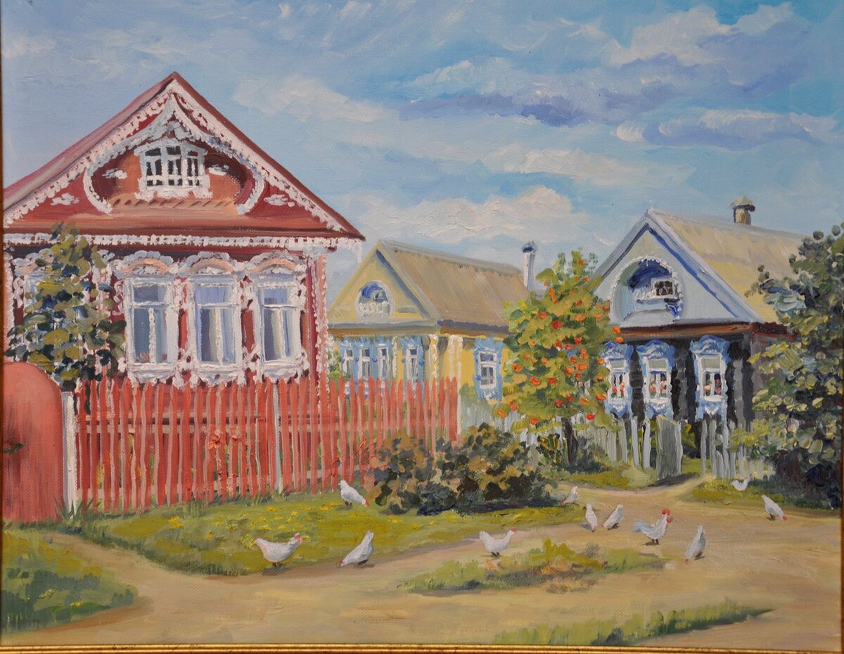 Вичуга. Перекрёсток улицы Абрамовой и улицы Баранова, 2016 г.