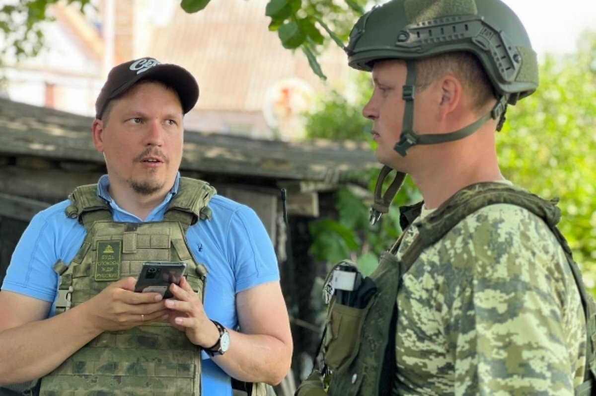    Будни Владимира на передовой.