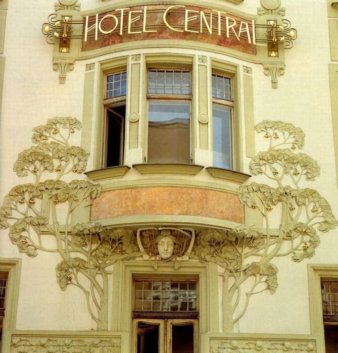 Отель Централ, Прага