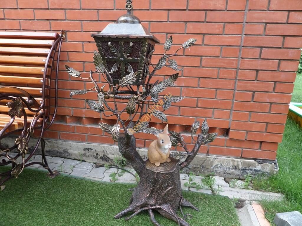 Кованые украшения для сада