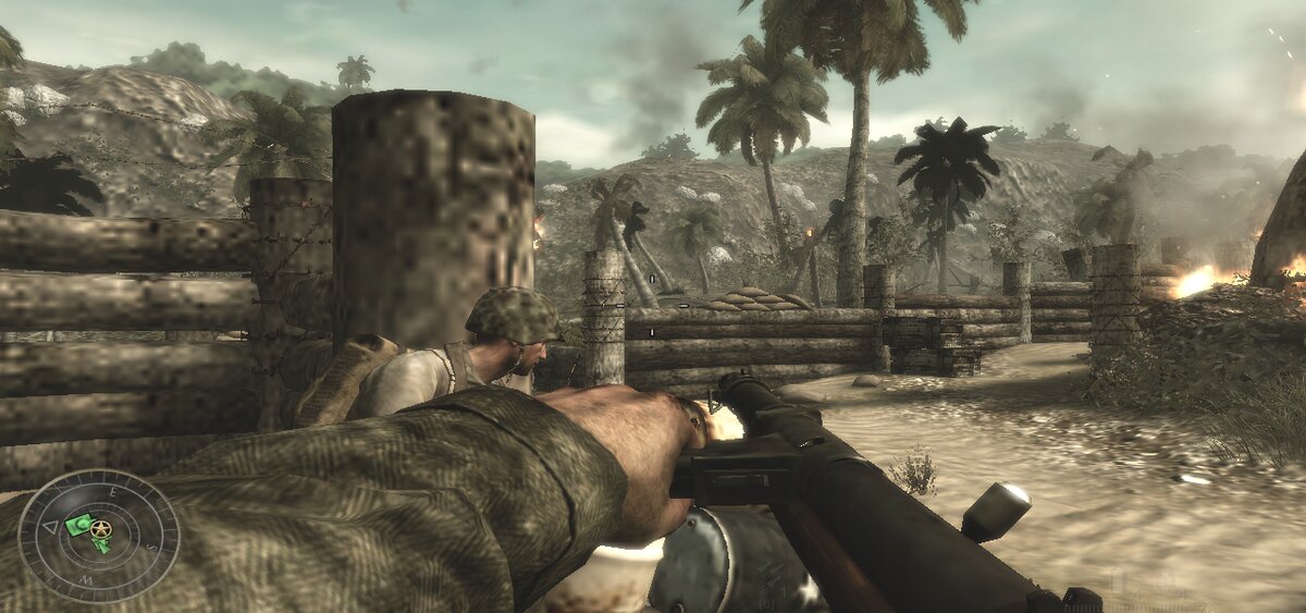 Не пугайтесь "пиксельго" бревна в середине кадра игра может выдать картинку гораздо лучше, но для этого нужна встроенная графика хотя бы уровня Skylake.