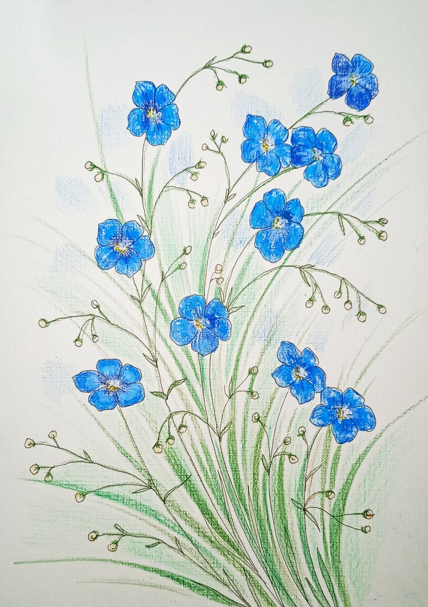 Как легко рисовать цветы