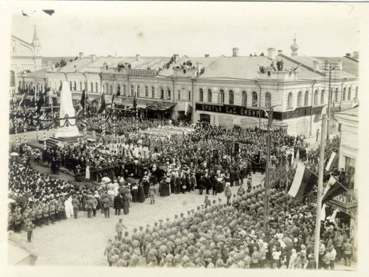 красная площадь 1917 года