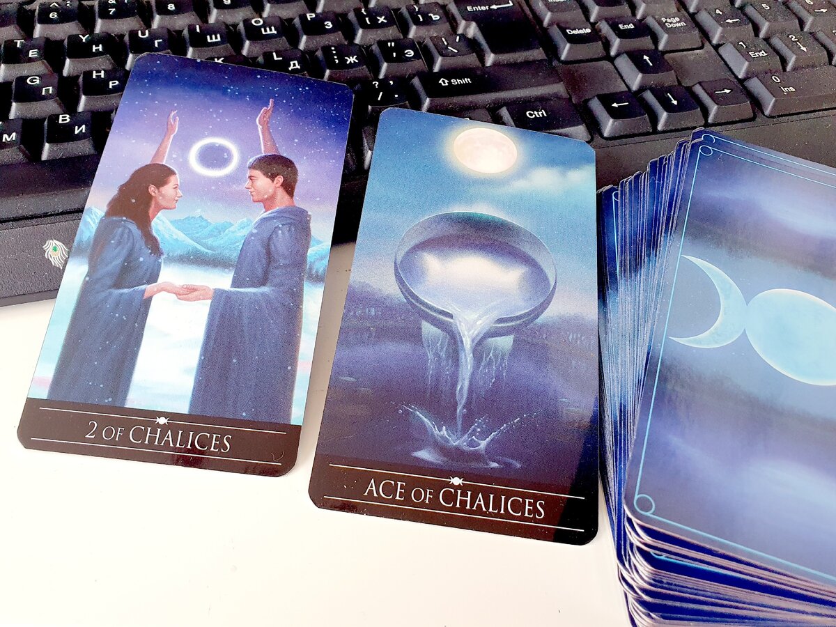 Silver witchcraft tarot - фото моё