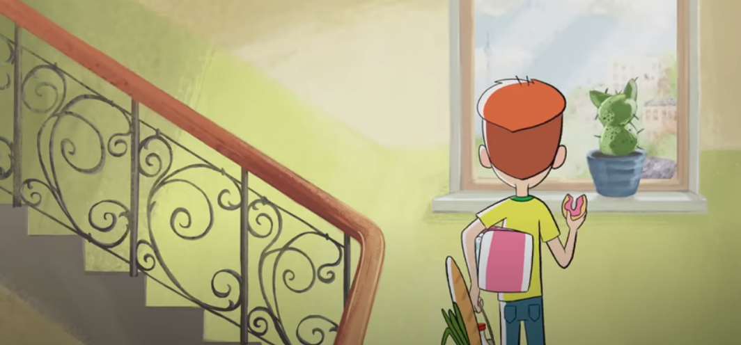 Кадр из самого начала продолжения "Простоквашино"