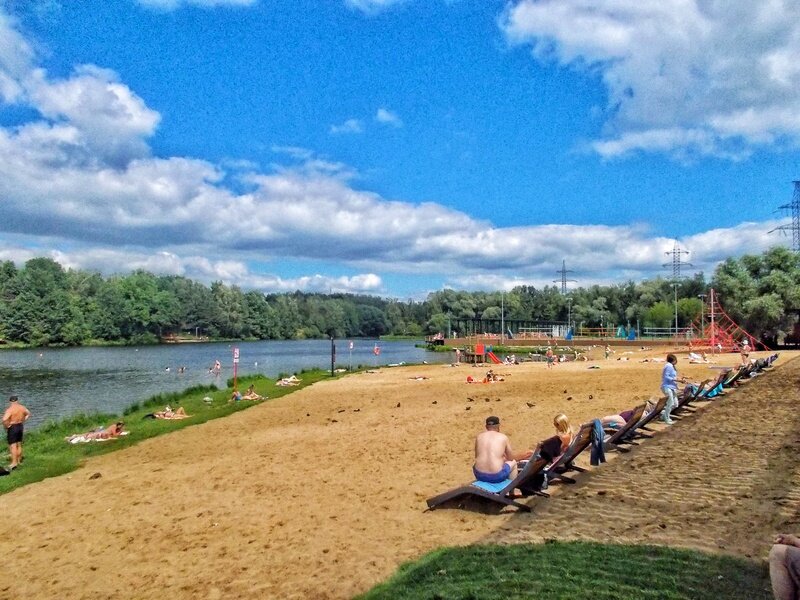 Лидия V - Пляж в парке Левобережный