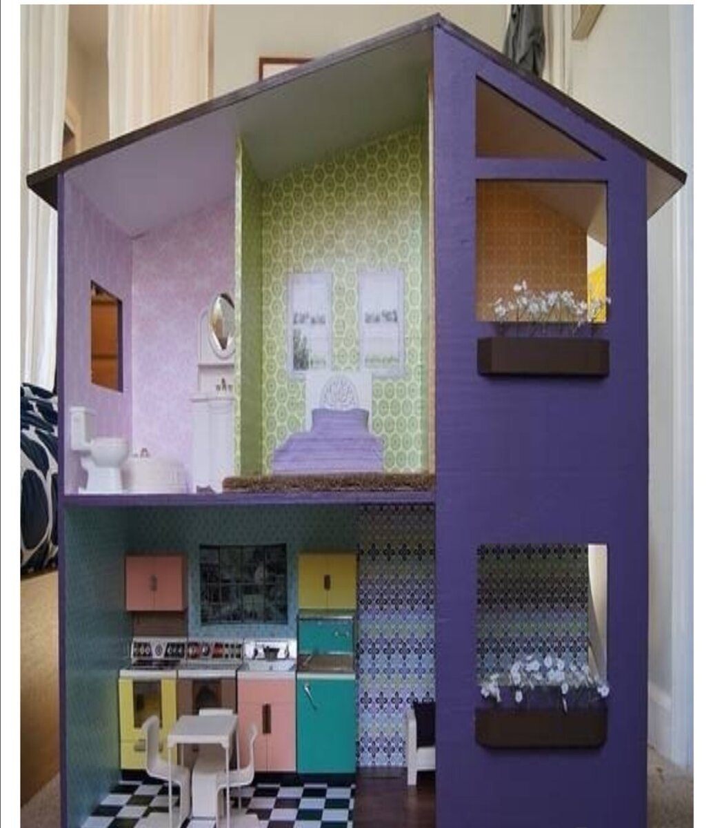 Кукольные домики из фанеры купить в Москве в интернет-магазине Приоритет