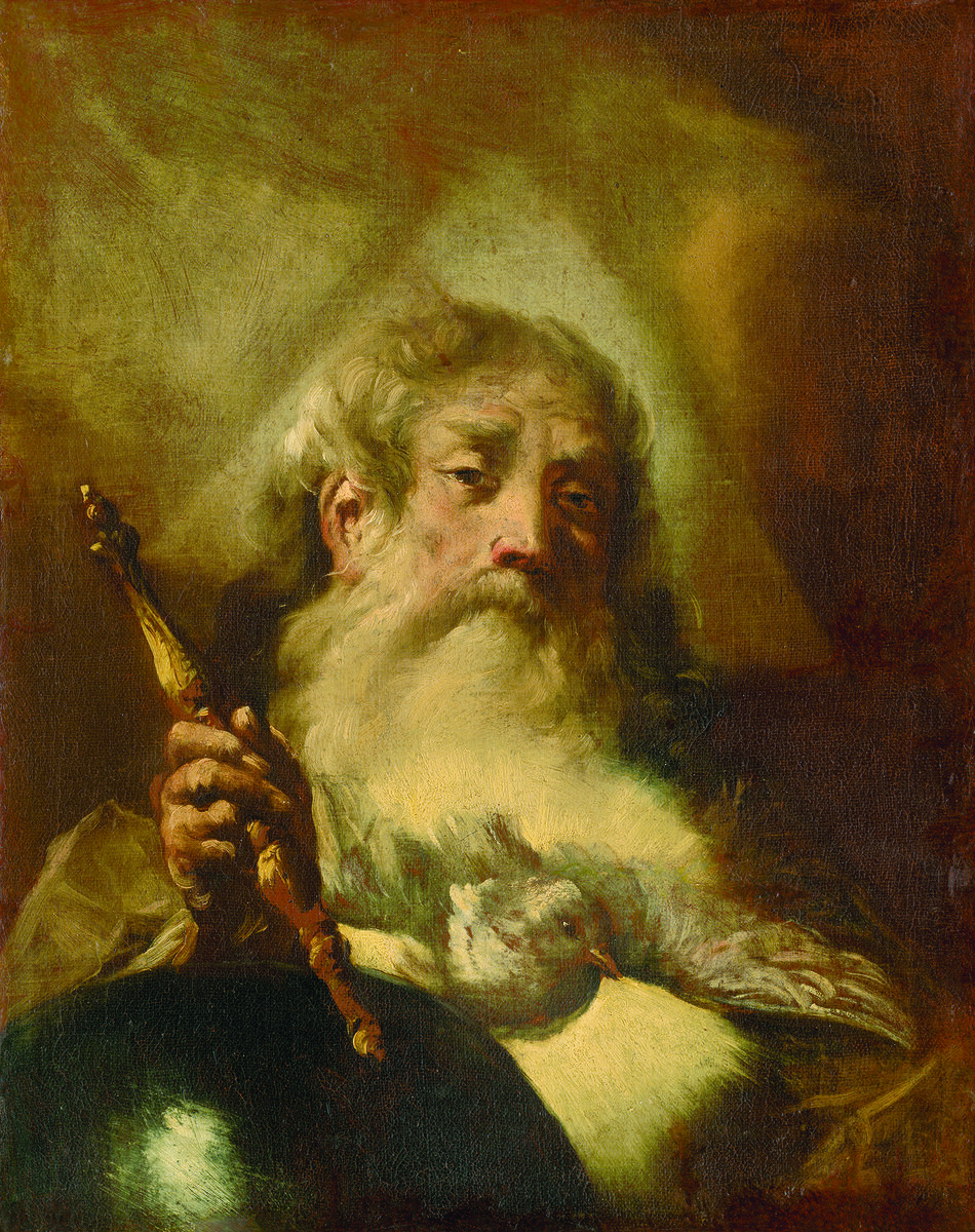 Илл. 2. Бог Отец. Джованни Баттиста Пьяццетта, 1750-1770 гг.
Братислава, Национальная Галерея Словакии.
Источник фото: https://commons.wikimedia.org/wiki/File:Giovanni_Battista_Piazzetta_-_God_-_The_Father_-_O_3837_-_Slovak_National_Gallery.jpg