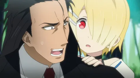 сцена из аниме  ПОПЫТАЙТЕСЬ СНОВА, ВЛАДЫКА ДЕМОНОВ!