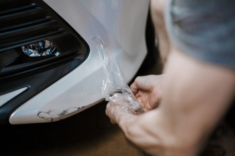 Снятие пленки с покрытия после притертости