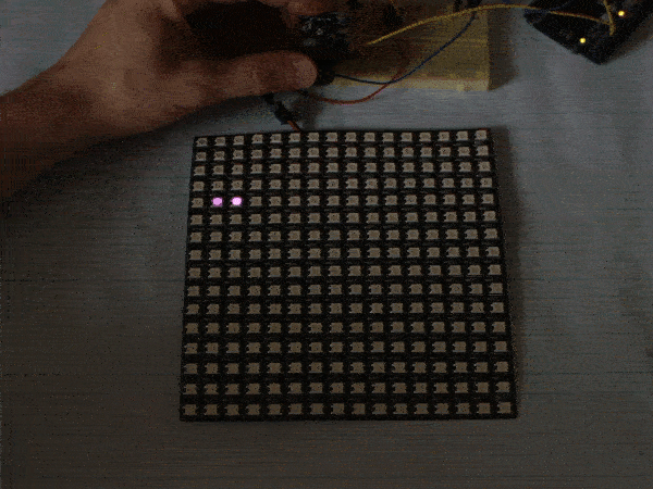 Управление змейкой джойстиком