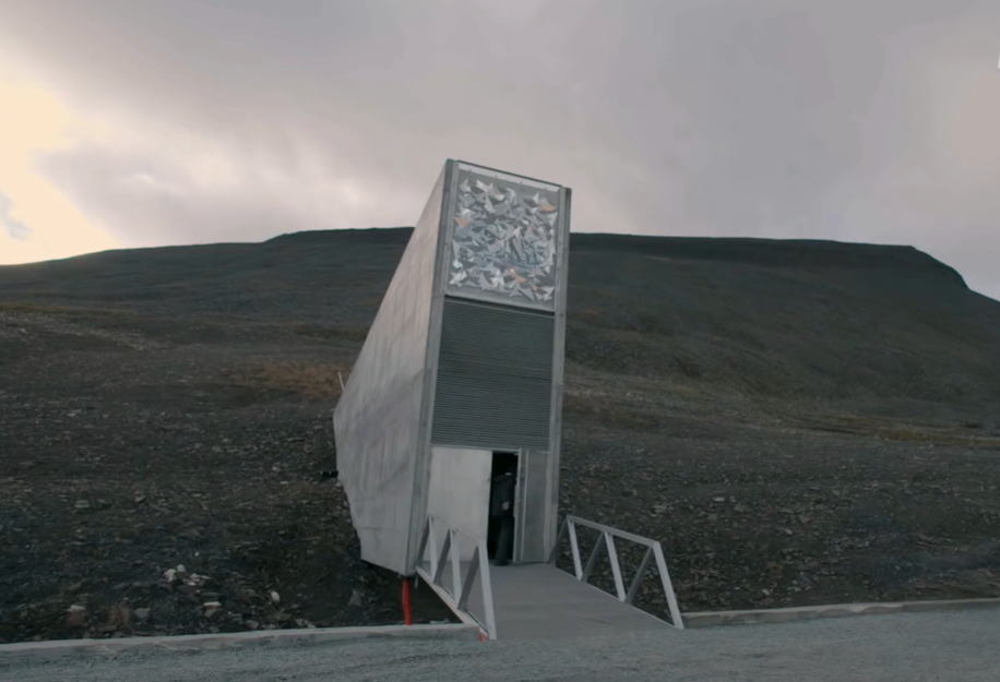 Так выглядит вход в подземное хранилище 