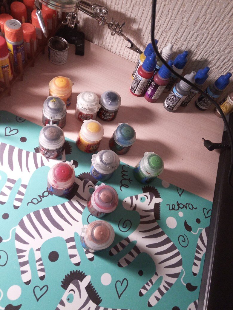 Фото оркокрасок.