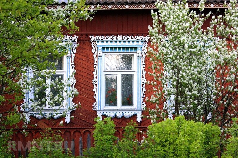 Оформление цветника перед домом своими руками в деревне (36 фото)