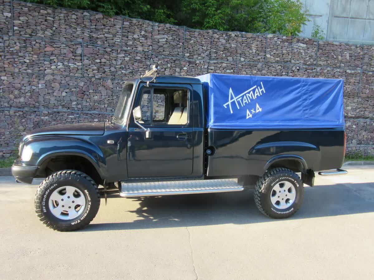 По-американски большой пикап берёт на борт от 800 до 1000 кг, категория "В"