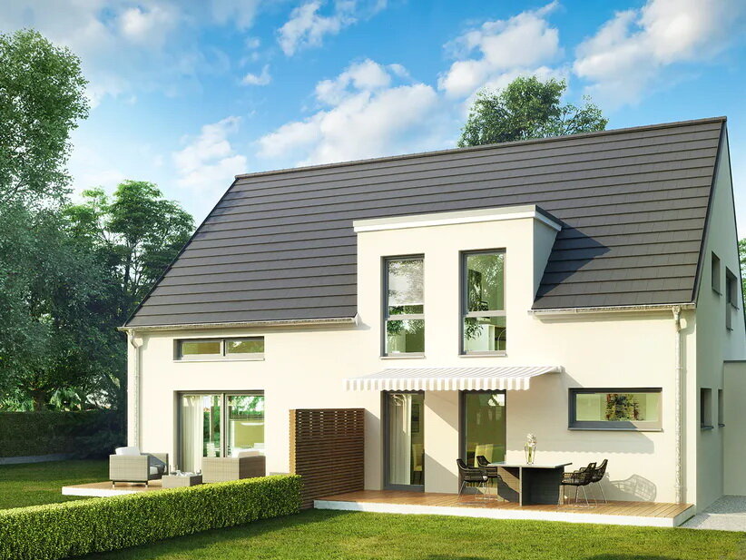 Типичный Zweifamilienhaus. Проект Hema