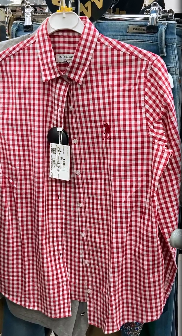 Рубашка U.S. Polo: 1999₽ вместо 6999₽