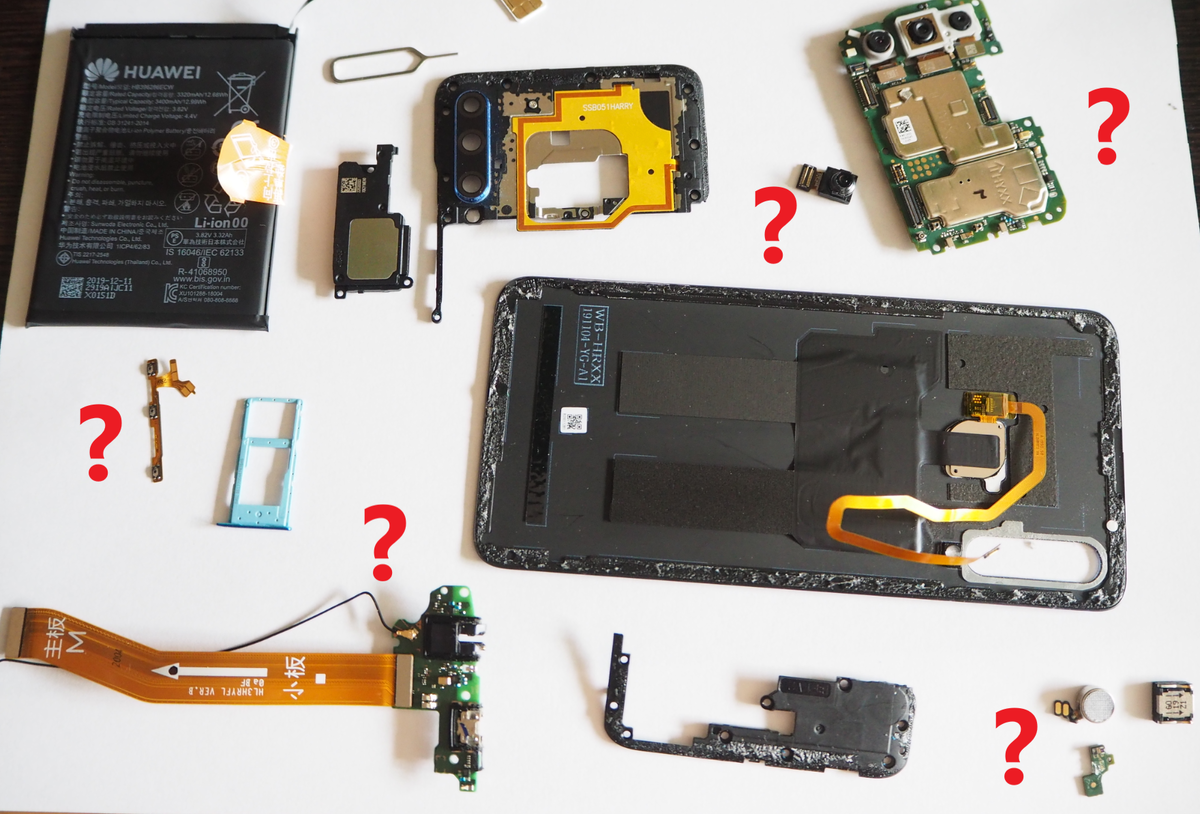 Что за элементы смартфона изображены на картинках? 