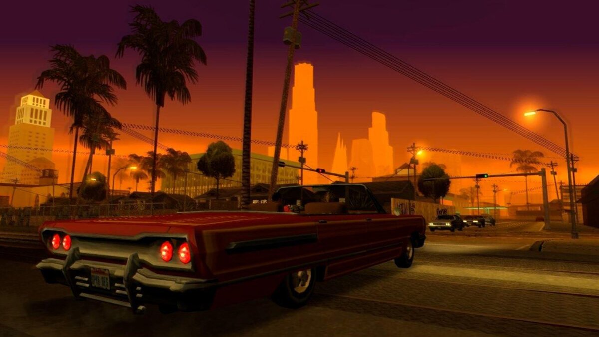 Снимок из игры Grand Theft Auto: San Andreas