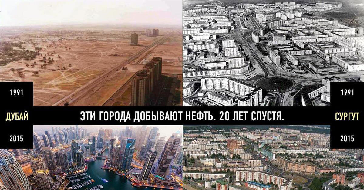 Дубай и россия сравнение
