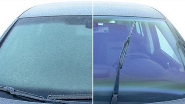 Как быстро разморозить стекло автомобиля зимой