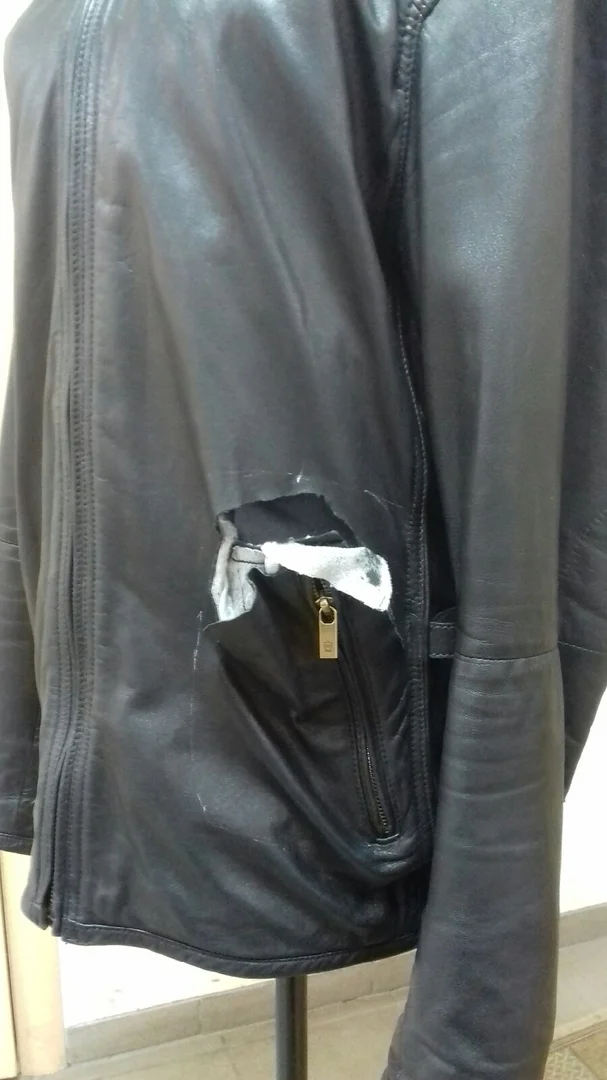Как зашить порез на куртке - Ателье Мобильный портной СПб ✂