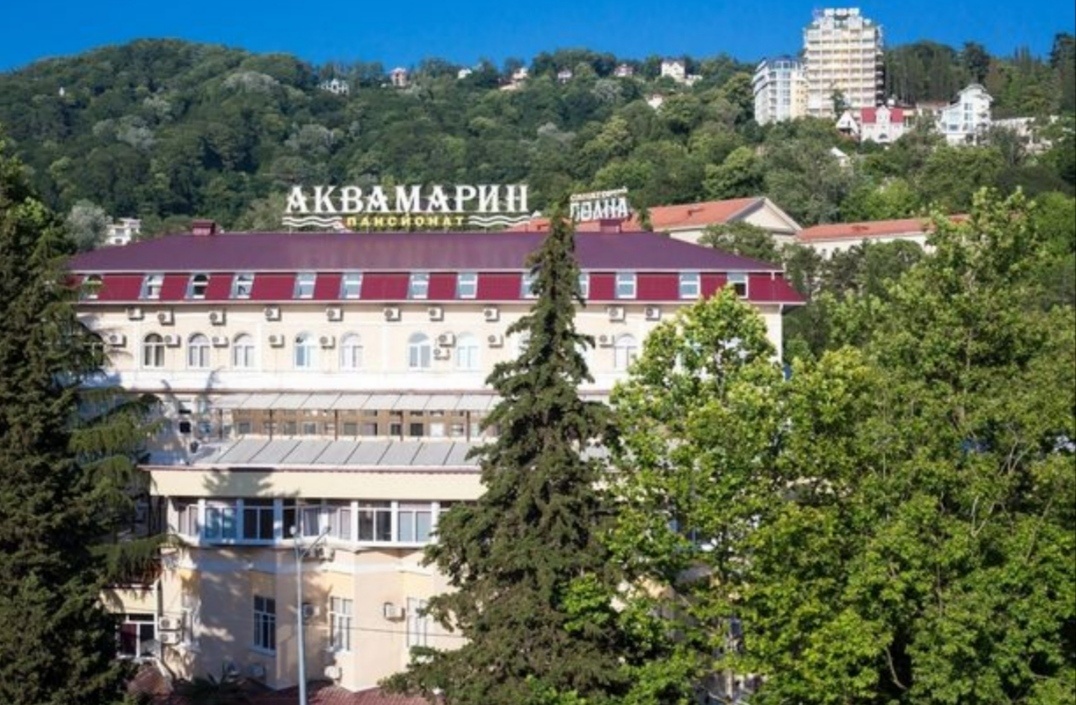 Прекрасное расположение пансионата в горах