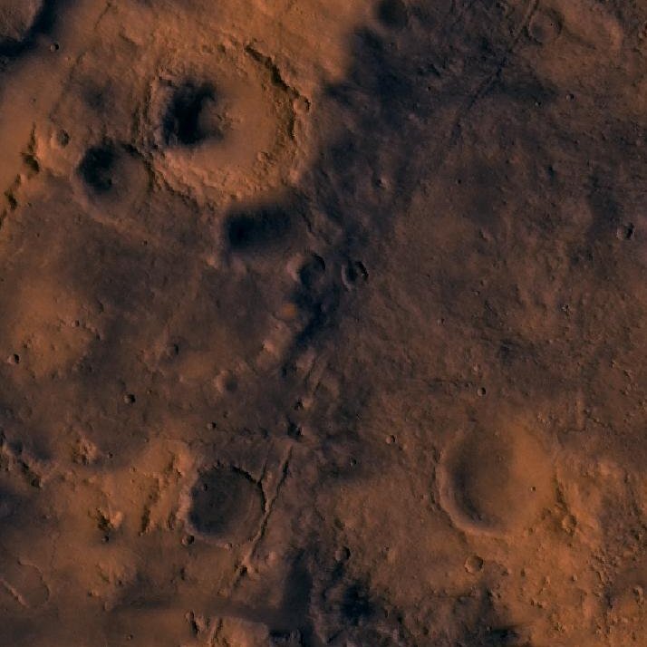 Автор: NASA - en:Image:Syrtis Major MC-13.jpg - Cropped - Original image produced using images from the Viking Orbiter 1 Visual Imaging Subsystem - Camera A., Общественное достояние, https://commons.wikimedia.org/w/index.php?curid=38774464