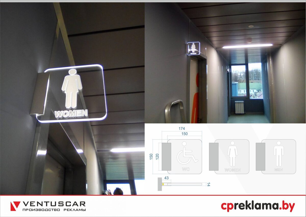 Навигационные офисные таблички