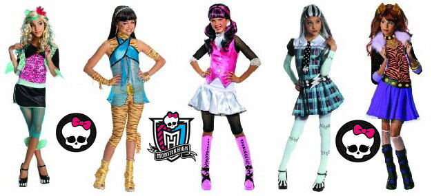 В именах придуманных героев нетрудно угадать Дракулу или Франкенштейна, Мумию или Волка-Оборотня, Призрака-Привидение и зловредную фею-Банши.